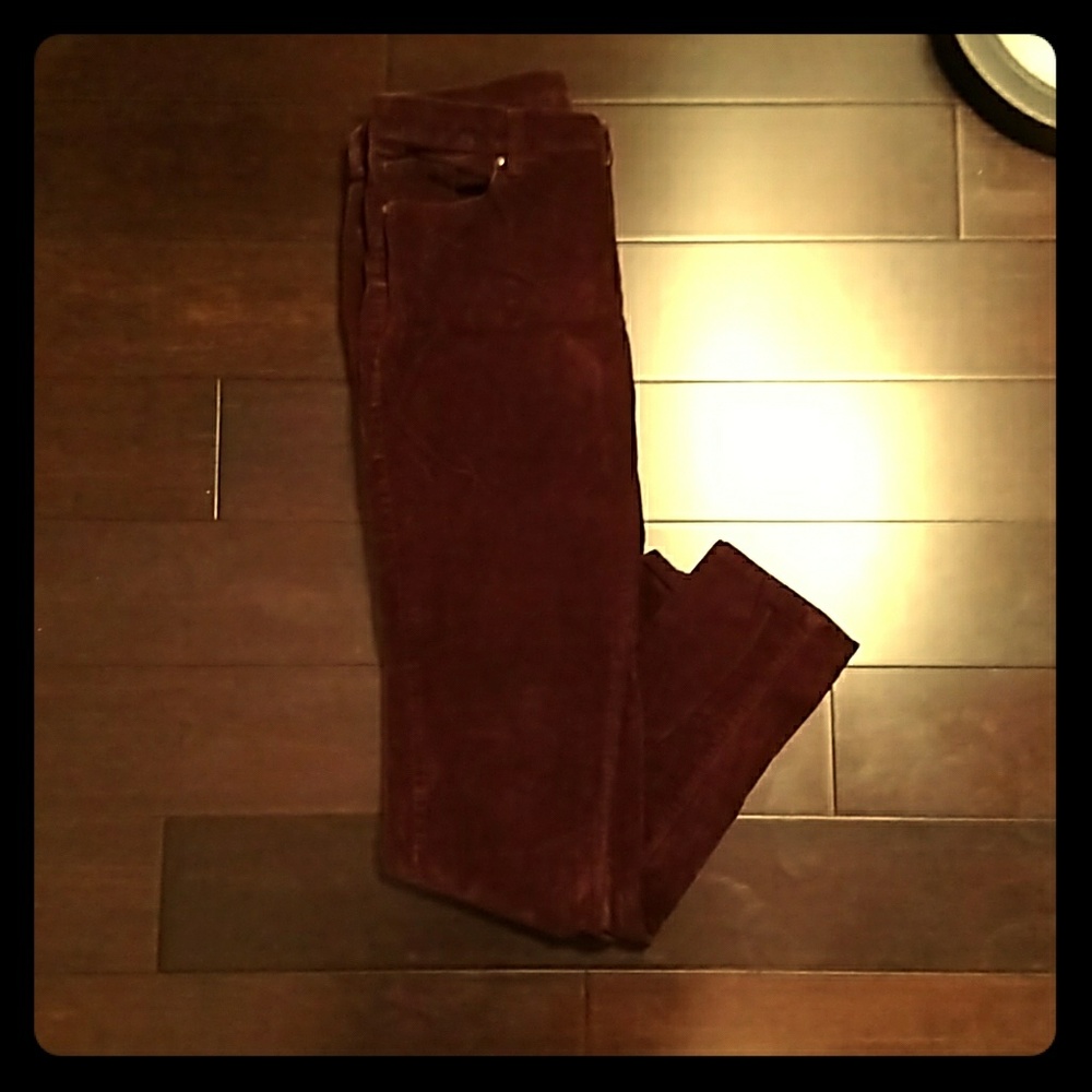 New York & Company Skinny Corduroy Pants